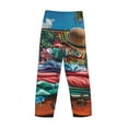 thumbnail image 3 of Lsque Tropical Vacation Essentials Print Men's Pajama Pants, Lounge Pant - Comfortable Home Wear,Elastic Waistband, Stylish Design-XX-Large, 3 of 9
