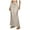 Beige, variant on Women's Midi Length Skorts Skirts with Pockets Modest Skirts 28" Long Knee Length Athletic Skorts Navy, L