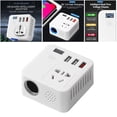 thumbnail image 4 of Inversor de Corriente Digital Compacto para Automóvil Sunnimix 150 Vatios 12 220 V Blanco, 4 of 8