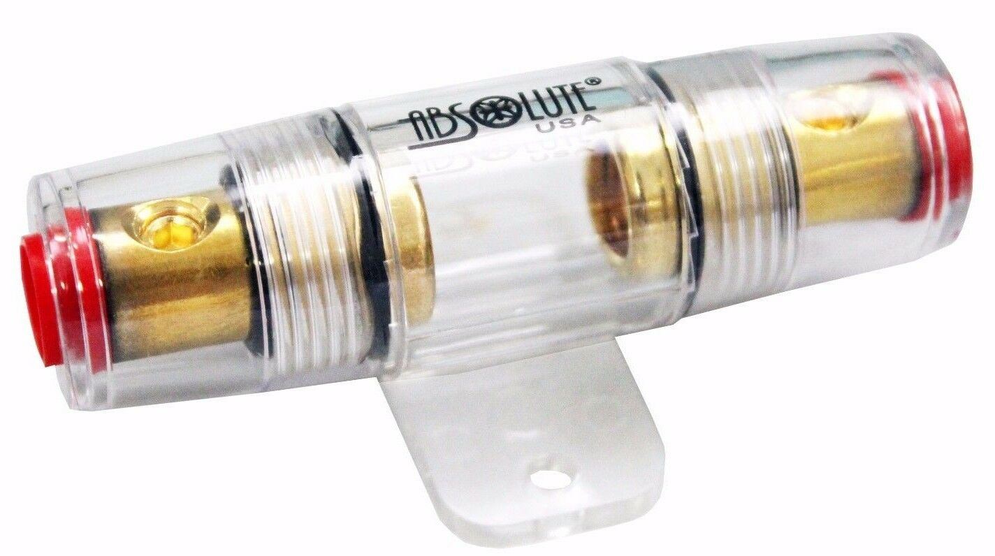 10) 4 to 10 Gauge In-Line AGU Fuse Holder Car Audio Amplifier Install AGH4