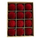 thumbnail image 2 of Fiudx Bolas Navideñas de Terciopelo, Adornos Flocados para Árbol, Adornos Colgantes, Elegante Toque Invernal, Decoración Navideña para El Hogar, Versátiles para Árboles y Más, Juego de 12 Piezas, Tam, 2 of 7