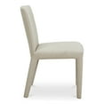 thumbnail image 5 of Moe's Home Collection MONTE Fabric Dining Chair -Set of Two Beige Color, 5 of 6