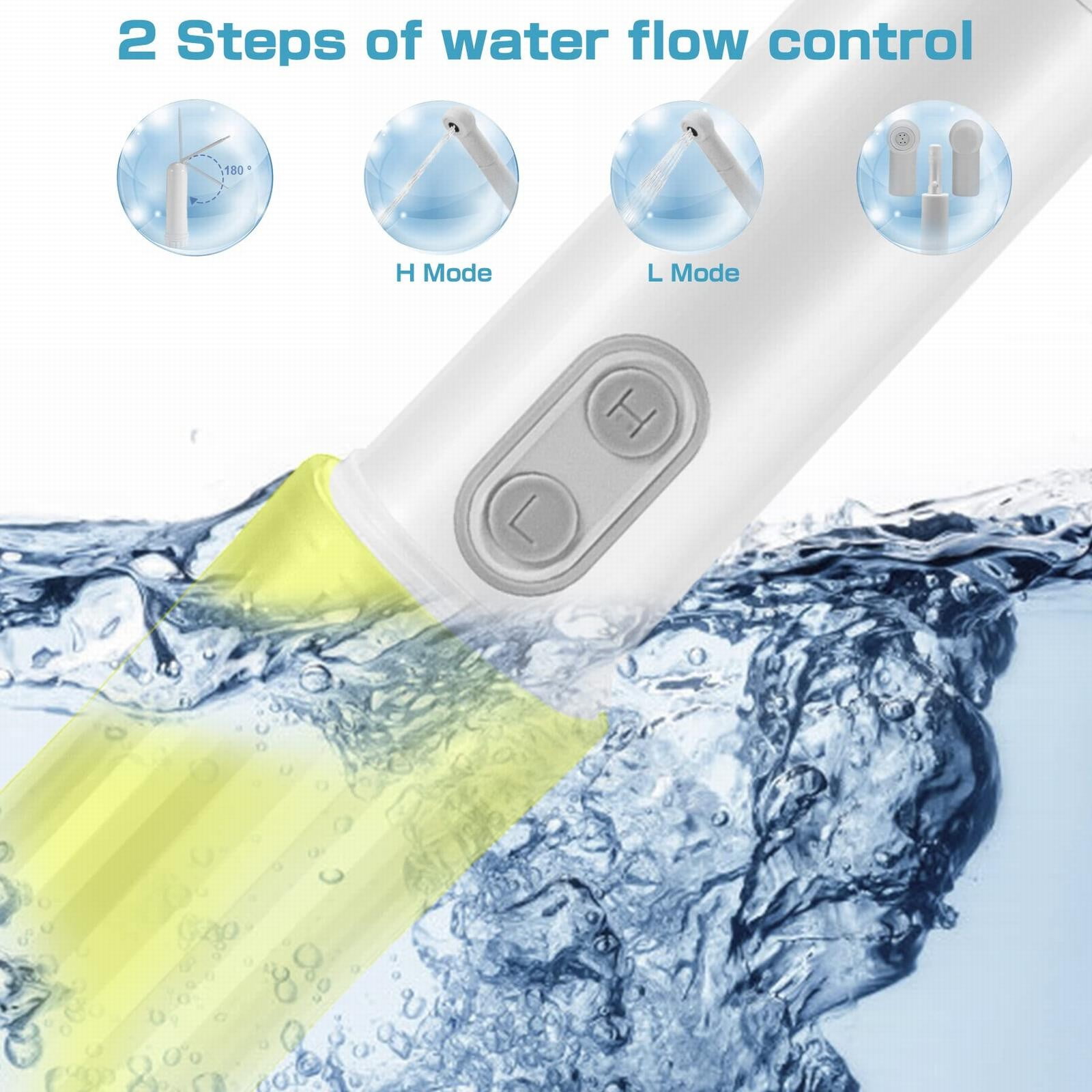 Bradem Portable Bidet Handheld Travel Bidet Mobile Electric Bidet Sprayer，Toilet Paper Substitutes for Personal Hygiene Cleaning/Soothing Postpartum Care/ & Hemmoroid Nursing, 1*Flusher