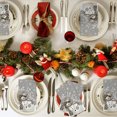 thumbnail image 4 of Sm:)e Let it Snow Snowman Christmas Paper Napkins 100pcs Winter Disposable Decorative Guest Napkins, 4 of 7