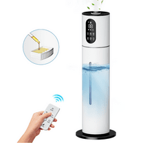 Rocyis 8L Humidifier for Large Room, 3-Speed Cool Mist Ultrasonic Quiet Humidifier with Oil Diffuser, Top Fill, Timer, Sleep Mode, Remote Control, White