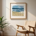 thumbnail image 6 of Beach View - Collage Abstract Seascape Beach Ocean Waves Coastal Minimalist Unframed Wall Art Print 10 x 10 inches, 6 of 9
