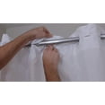 BenchMate Split Shower Curtain for Bath Transfer Benches Premium