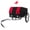 Red, variant on DECMAY Heavy-Duty Bike Cargo Trailer with Removable Waterproof Cover | 88 lbs Capacity, 16" All-Terrain Wheels, Foldable Design for Camping, Groceries