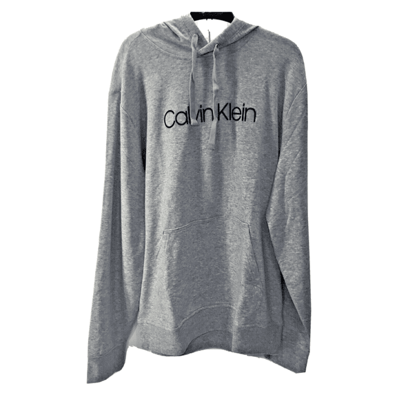 Calvin Klein Women Jacket Hoodie, Heroic Grey Htr, Size Large