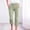 Army Green, variant on Women's Capri Pants Stretch Business Work Capris Casual Straight Leg Office Dress Pants Summer Petite Pants