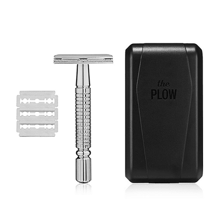 The Plow Manscaped Safety Razor Best Manscaping Shaver Walmart Com