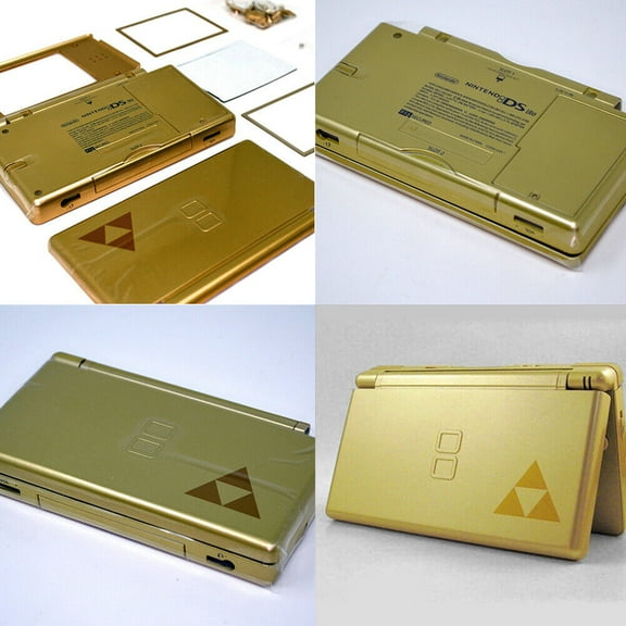 US Full Replacement Housing Shell Screen Lens for NDS Lite NDSL Zelda Triforce