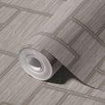thumbnail image 3 of Wood Textured Wallpaper, Gray Luxury Wallcovering Roll: 41.7”W x 614”H- 177.80 sq ft, 3 of 6