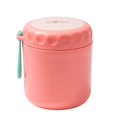 thumbnail image 1 of 1pc Breakfast Cereal Cup Portable Soup Cup Porridge Jar Milk Cup (Red), 1 of 2