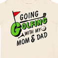 thumbnail image 4 of Inktastic Going Golfing with my Mom and Dad- kids golf Boys or Girls Toddler T-Shirt, 4 of 5