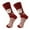 Wine, variant on Women's Stockings Casual Socks Pair For Men Women Cute Pattern Bag Show Off Wine One Size