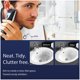thumbnail image 3 of Mens Beard Hair Catcher for Shaving and Trimming, Non-Stick Beard Shave Cape, Grooming Accessories Tools & Gifts for Husband or Dad, 3 of 5
