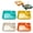 Multicolor, variant on Sauce Separated Plate, Square Plastic Snack Plates Set of 4, Plastic Dumpling Platter Set, Reusable Chip and Dip Serving Dish for Dumplings, Tacos, Appetizers, Fruit & Charcuterie