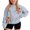 Gray, variant on Children's 3D Teddy Bear Crewneck Sweatshirt Boys Girls Solid Long Sleeve Thin Pullover Casual Comfort Fall Layering Top 2-14 Years White