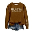 thumbnail image 1 of WEAIXIMIUNG Sweat à Capuche Zippé pour Femmes Tendance Automne/hiver Imprimé, 1 of 3