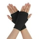 thumbnail image 1 of Guantes sin dedos para mujer INSPIRE CHIC con agujero para el pulgar, ropa de otoño, calentadores de muñeca, 1 par, negro, talla única, 1 of 6