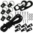 thumbnail image 4 of 1 Set of Dock Mooring Line Rope and Hook Boat Rope Marine Elastic Rope Hook Dock Rope, 4 of 5