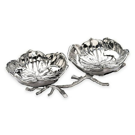 

Arthur Court Designs Magnolia 2-Bowl Server