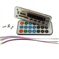 thumbnail image 1 of Wireless Bluetooth 5.0 12V MP3 WMA Decoder Board Audio Lossless APE Module USB TF FM Radio Support Power-off Memory Playback Sliver-1, 1 of 7