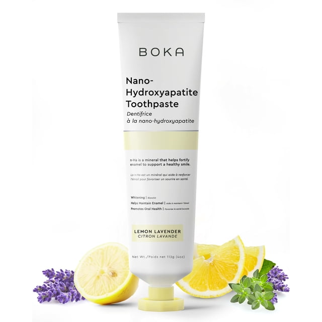 La pasta de dientes Boka Nano Hydroxyapatite remineraliza los dientes sensibles