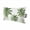 Green, Blue, Beige, variant on Seaside Green Palm Trees Outdoor Pillows for Chaise Lounge Chair Waterproof Lumbar Pillows with Insert&Adjustable Strap Beach Headrest Pillow Tropical Summer Botanical Rustic Pool Pillow 11"x16"