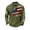 A9-Camouflage Green, variant on Havenx Men's We the People T-Shirt Long-Sleeved Waffle Fabric Shirts American Flag Printed Buttons Polo Sweatshirt Cross Patriotic Freedom 250 Years Of Freedom Tees,Camouflage Green L