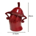 thumbnail image 6 of Canister with Attitude,Fun Airtight Kitchen Storage Canisters,Cute Food Storage Tank with Airtight Lid Red, 6 of 6