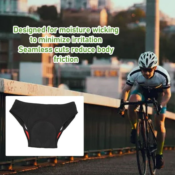Men's Cycling Underwear Comfortable Breathable Quick Drying Bike Shorts With  Thickened Silicone Pads 