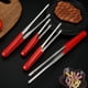 thumbnail image 3 of Pinzas para barbacoa Bewildely Acero inoxidable Antideslizante 7 pulgadas/19 cm, 3 of 6