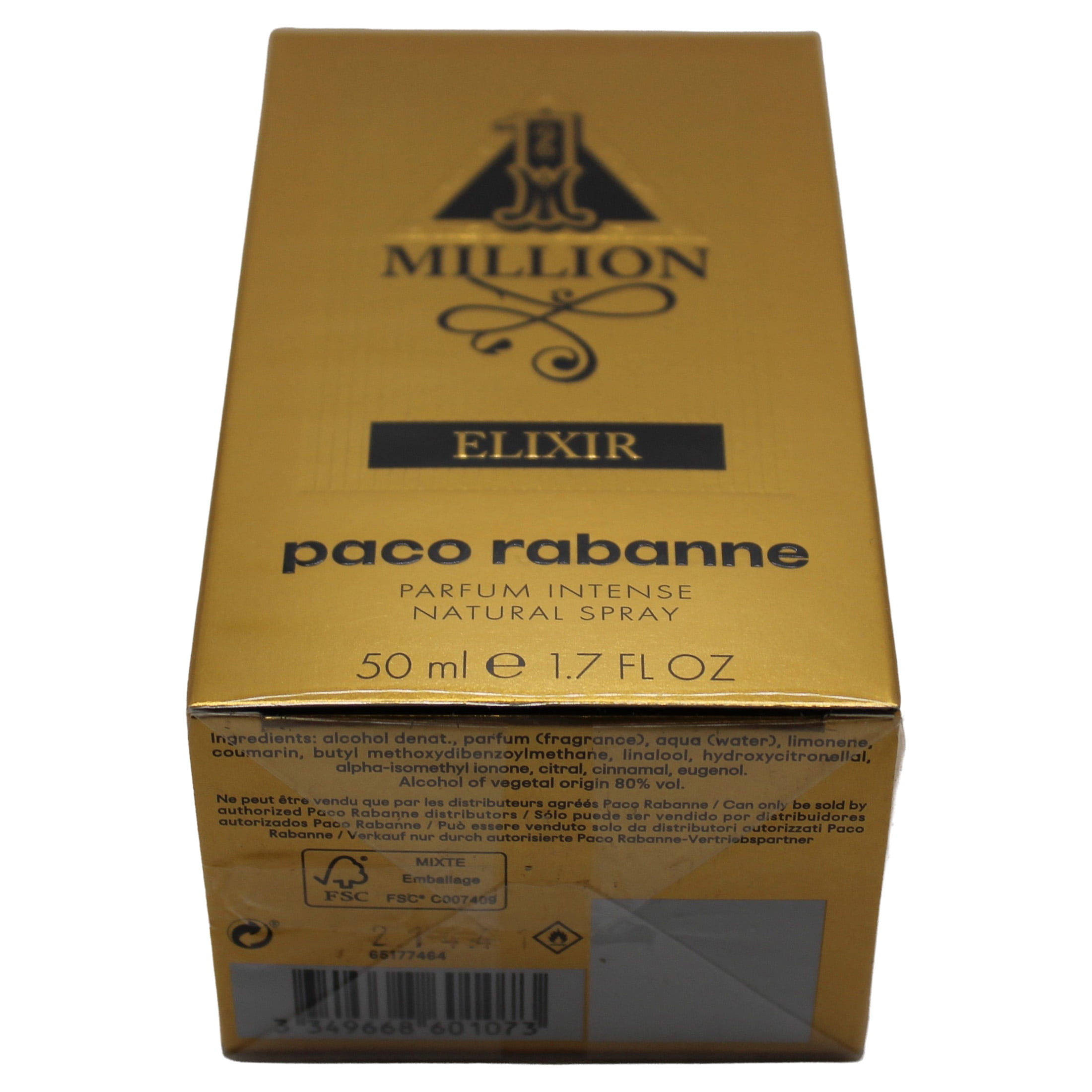 Paco Rabanne One Million Elixir Parfum Intense Spray 50ml/1.7oz