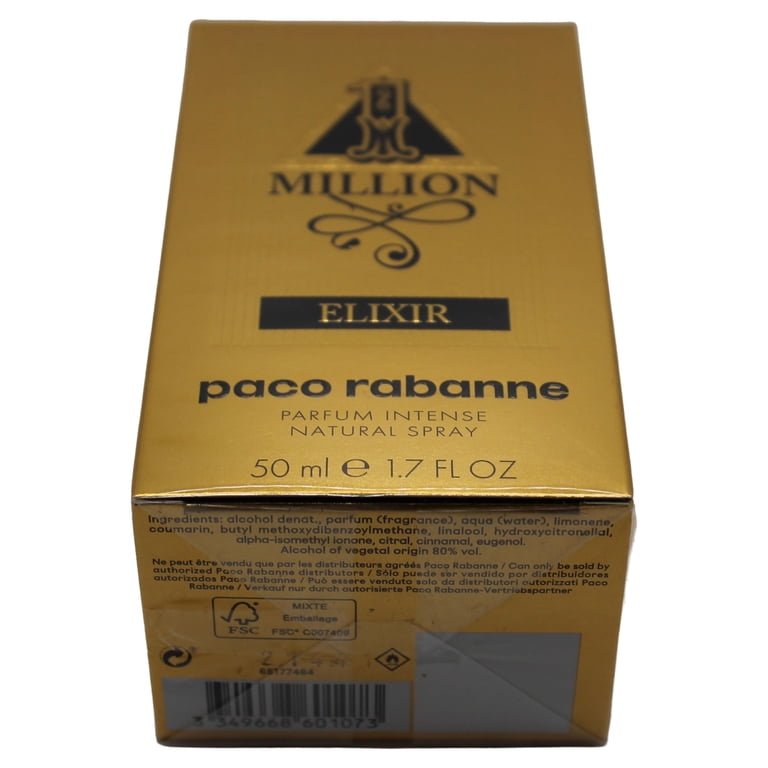 Paco Rabanne One Million Elixir Parfum Intense Spray 50ml/1.7oz
