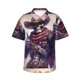 thumbnail image 1 of Balery Cool Skull Cowboy Camisas hawaianas de manga corta para hombre, camisas playeras de corte holgado, camisas de vacaciones con botones,XX-Large, 1 of 7