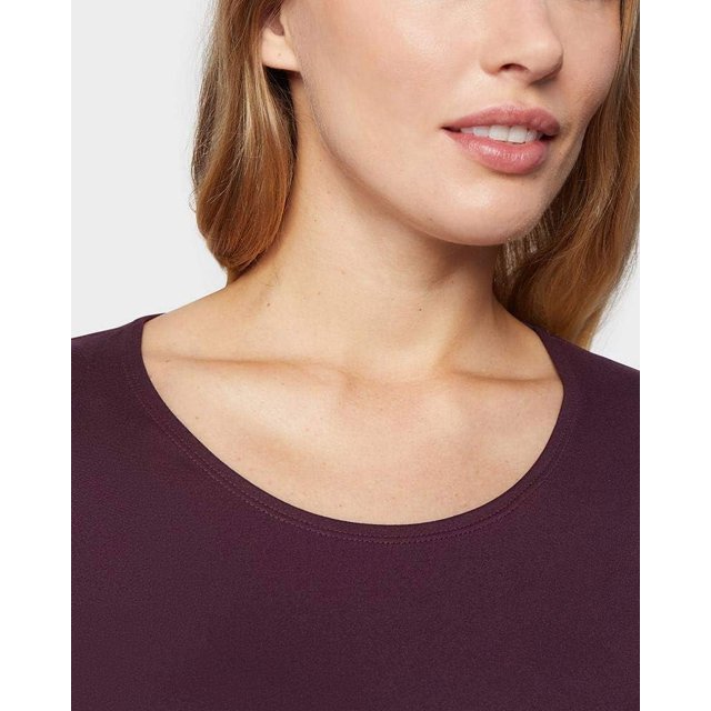 32 Degrees Heat Base Layer Scoop Neck Long Sleeve T-Shirt – Women’s Thermal NWT – Moisture Wicking, Quick Dry