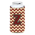 thumbnail image 1 of Letra Z Chevron Granate Y Oro Tall Boy Bebida Aislador Hugger Cj1061-Ztbc, 1 of 1