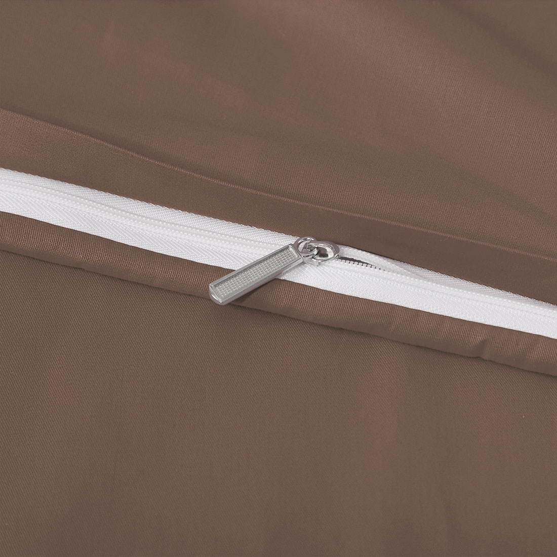 Unique Bargains Pillowcases 2 Pack 100% Cotton Body Pillow Covers Coffee 20" x 60"