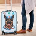 thumbnail image 4 of Just a Certified Nursing Assistant Cna Who Loves Her German Shepherd Travel Luggage Cover Alsatian Dog Lover Gifts Suitcase Dust Protective Decor - 00003, 4 of 5