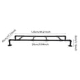 thumbnail image 3 of Wall-Mounted Bed Ladder, 4-Step Bedroom Ladder, Basement Window Well Egress Ladder, Loft Steps Bunk Ladder Stairs for Attic Dorm RV Camper Library Deck, 3 of 13