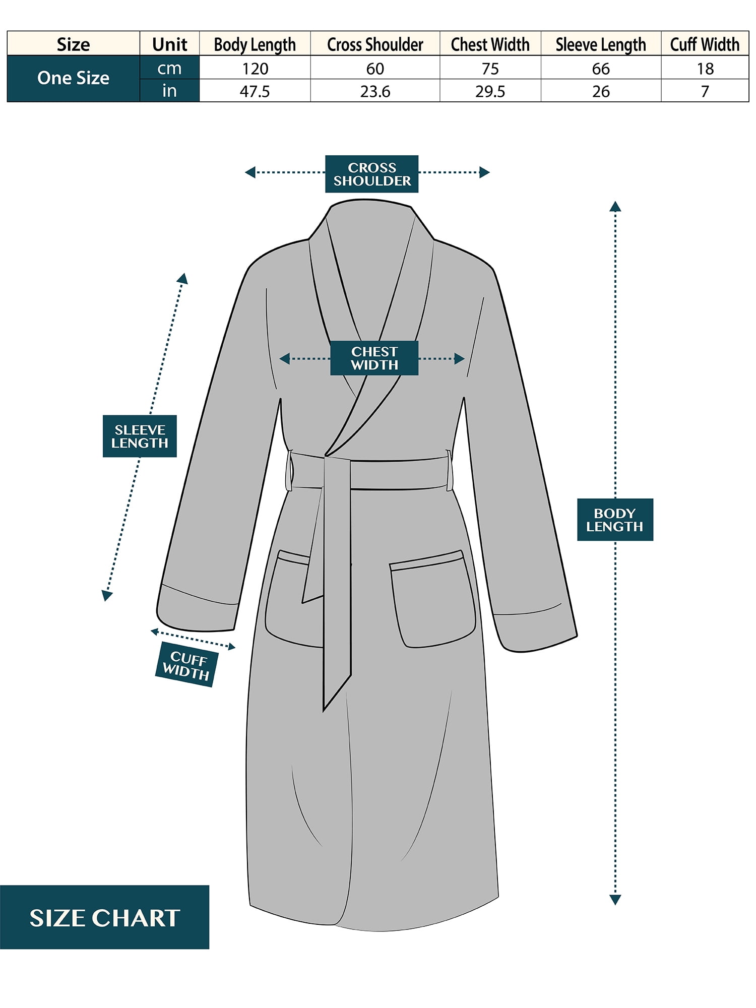 Mens Soft Robe, Plush Warm Bathrobe for Men, Long Spa Robe with Shawl Collar, Pockets, Trim Piping (Navy Blue)