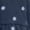 Navy Polka Dot, variant on Ellos Plus Size Cotton Spandex V-Neck Short Sleeve Tiered A-Line Dress