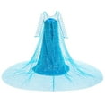 thumbnail image 5 of SATKULL Princess Elsa Costume Long Cape Birthday Party Elsa Dress Up, 5 of 5