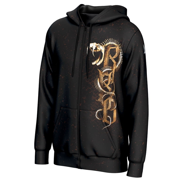 G-III Apparel Men's ProSphere Black Full-Zip Hoodie, WWE Viper RKO