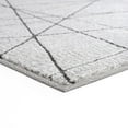 thumbnail image 3 of LUXE WEAVERS Abstract Lines Art Gray 5x7 Area Rug for Living Room, 3 of 5