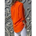 thumbnail image 2 of Women Button Tops Casual Blouse Shirt, 2 of 3