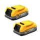 thumbnail image 2 of Kit de 2 Baterías DeWalt Power Stack 20v DCBP034E2-B3, 2 of 4