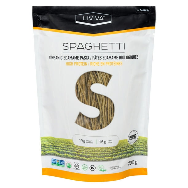 LIVIVA Organic Edamame Spaghetti Walmart.ca